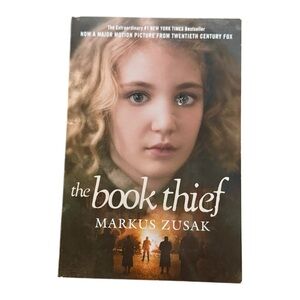 The Book Thief by Markus Zusak Paperback WWII Historical Fiction Book Club Pick